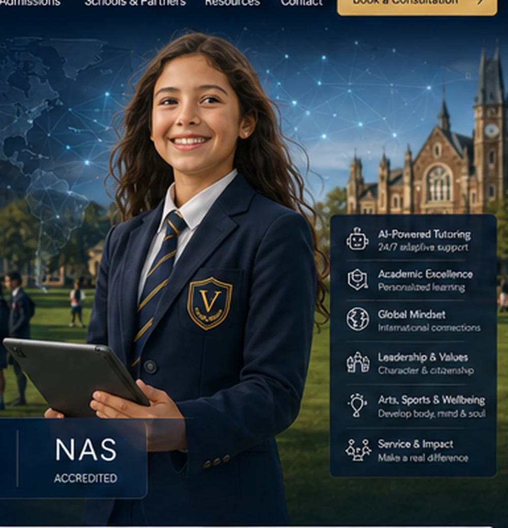 Valley Global Academy student